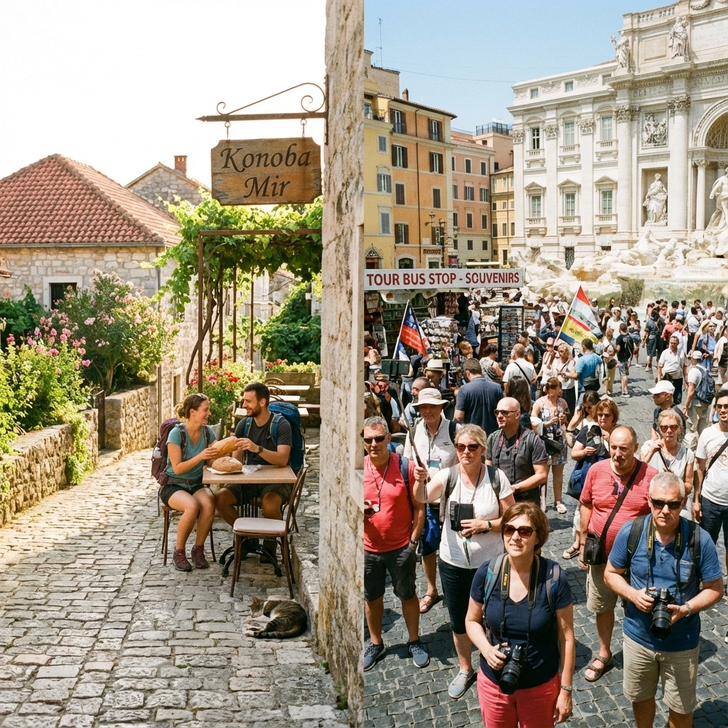 Hidden European Gems vs Crowded Tourist Traps e a6ixr03yi
