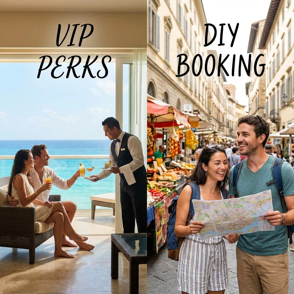 VIP Perks vs DIY Booking udetdsgwrxz